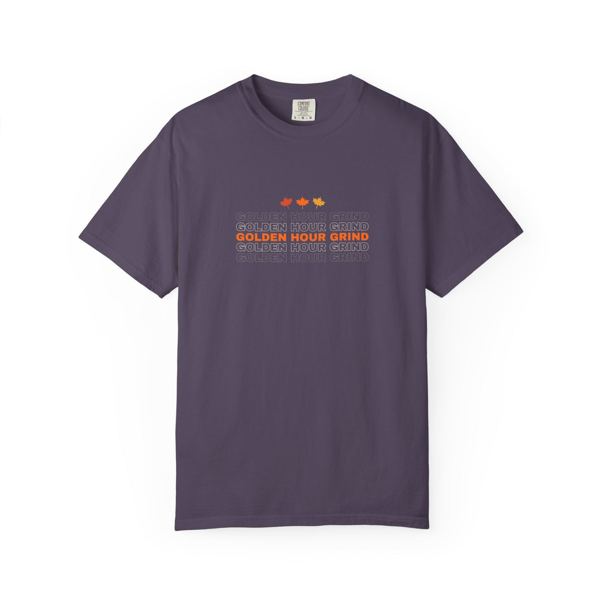 Golden Hour Grind | Women's Garment-Dyed Graphic Tee