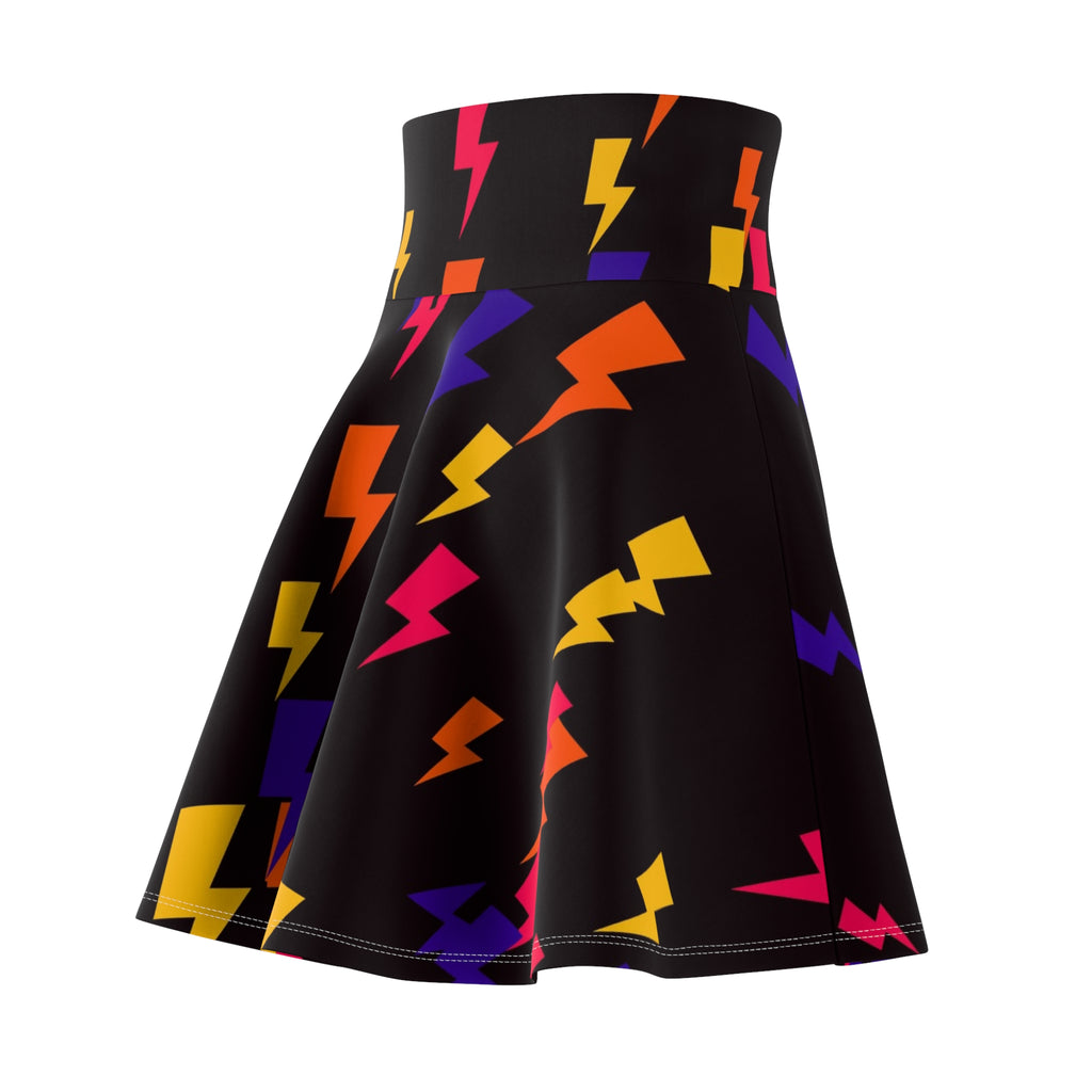 Running Hot Lava Bolt Strike Women's Athletic Skater Skirt
