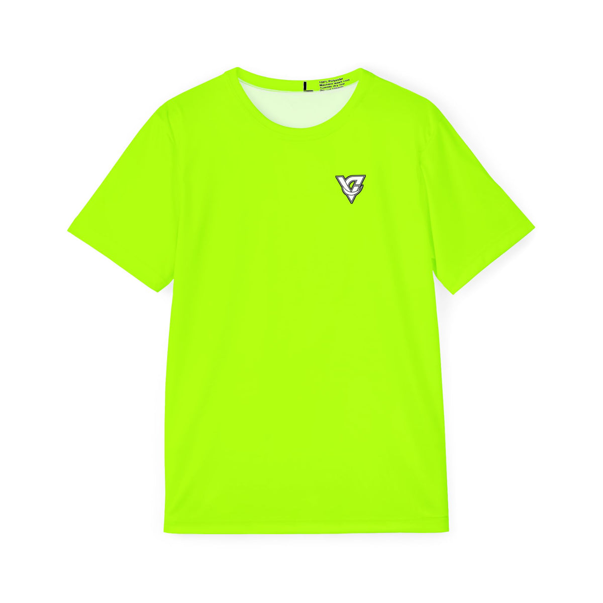 Vantacore Solid Lime Green Men's Sports Jersey