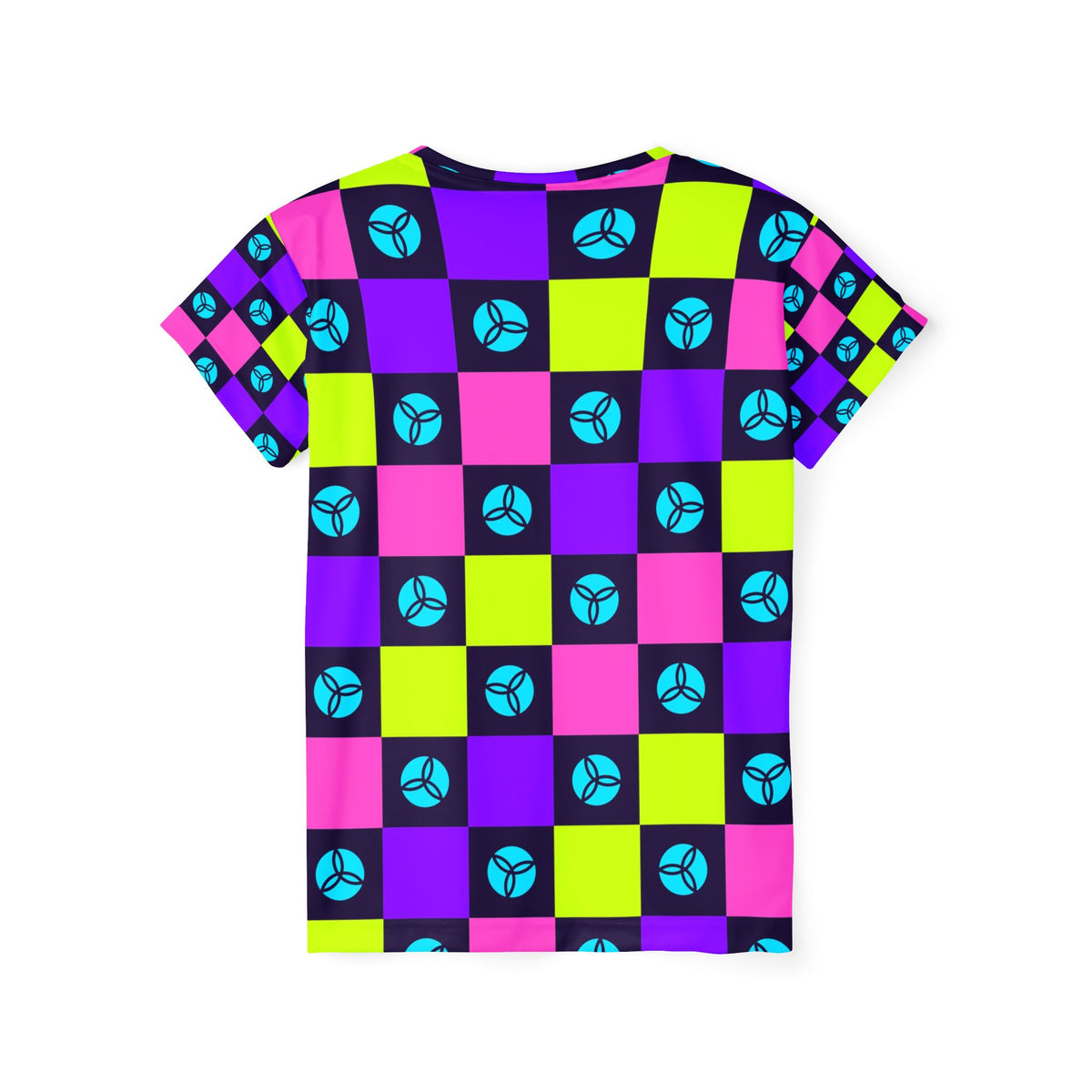 Volleyball Violet Volt Checker Drive Women's Sports Jersey