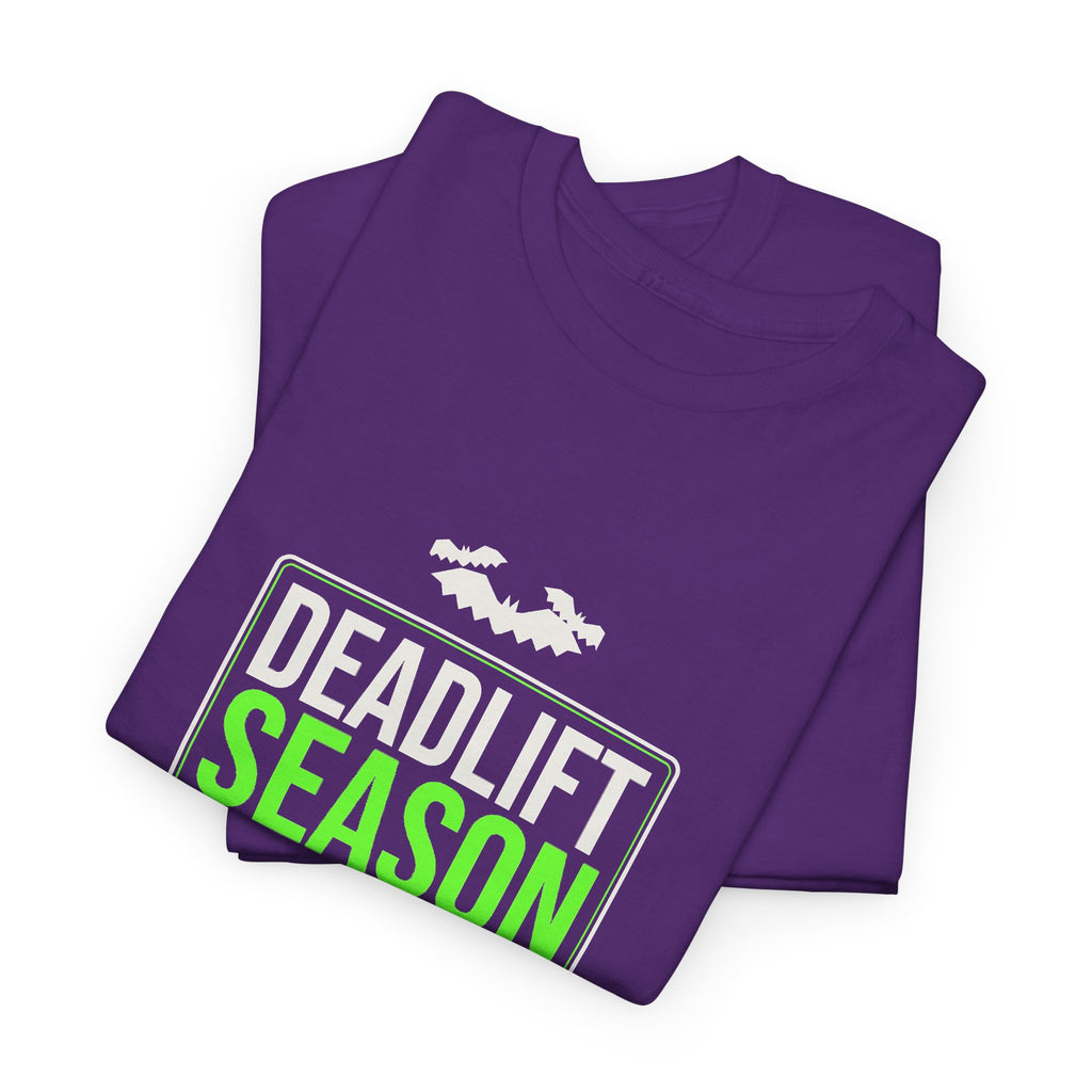 Deadlift Season | Men's Halloween Graphic Gym T-Shirt