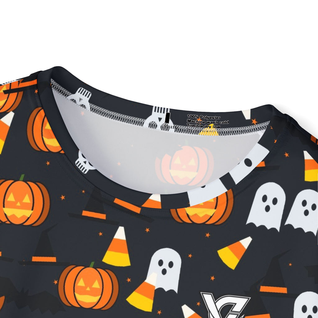 Halloween Graveyard Grey Spooky Mix Multipurpose Athletic Shirt