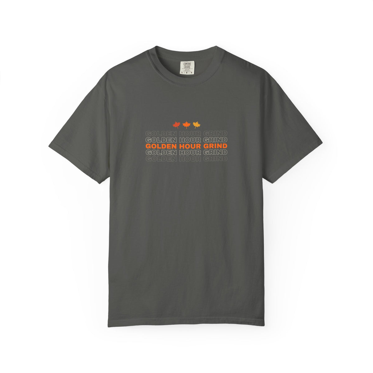 Golden Hour Grind | Women's Garment-Dyed Graphic Tee