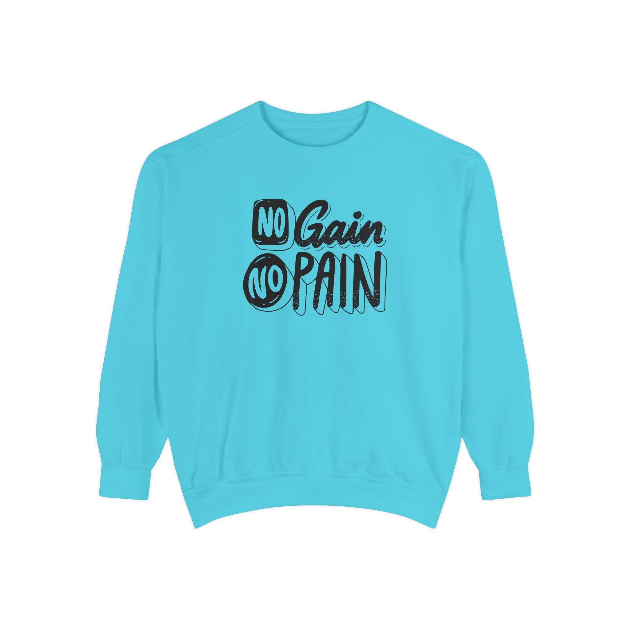 No Gain No Pain Sweatshirt | Motivational Fitness Crewneck