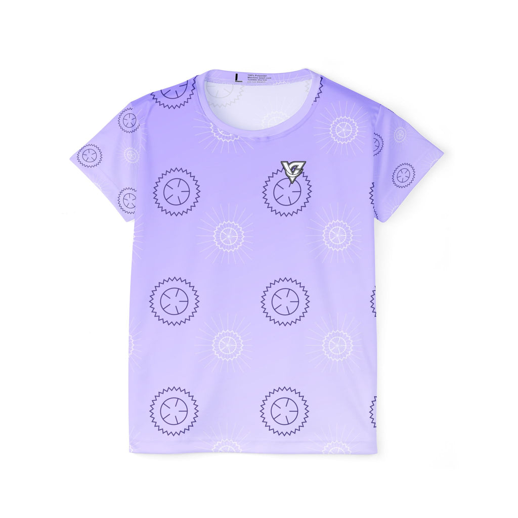 Cycling Lavender Mist Chainring Women's Sports Jersey