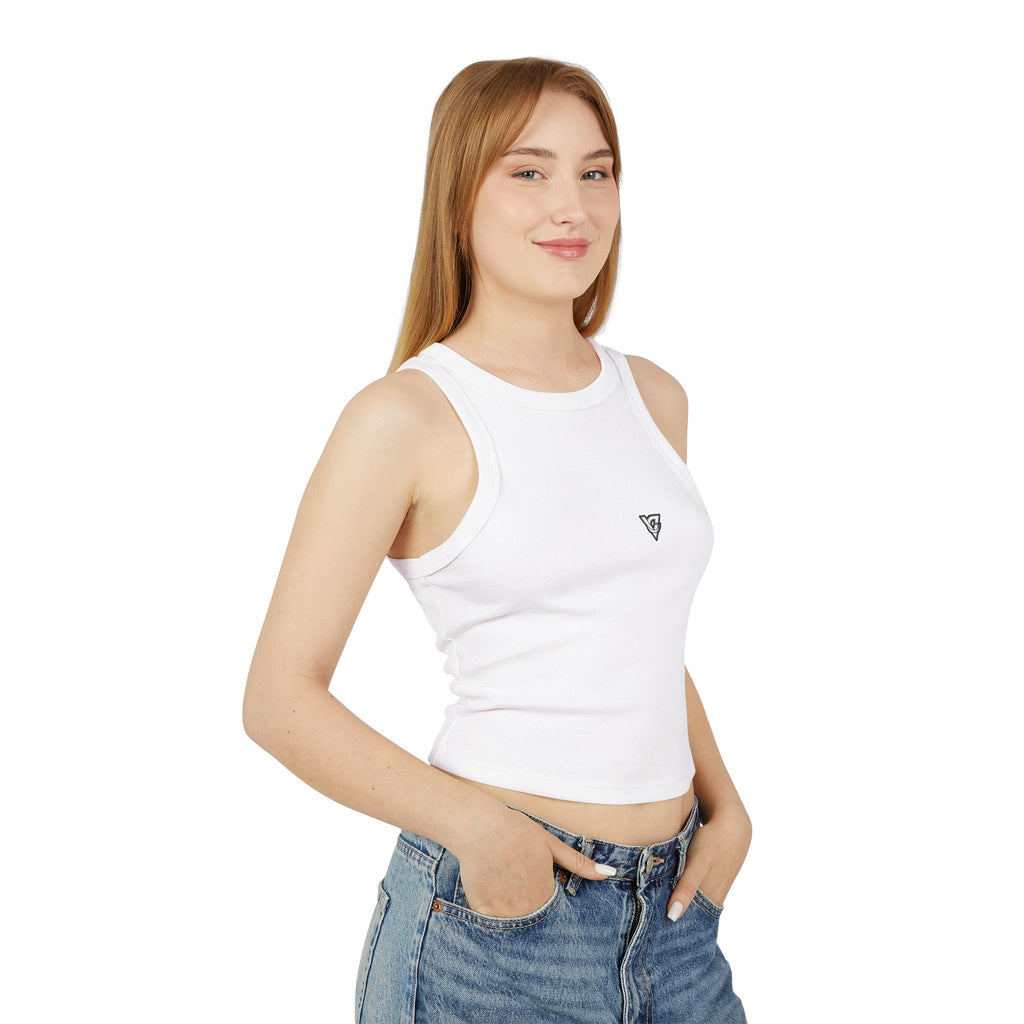 Classic V Chest Logo Women's Racerback Tank