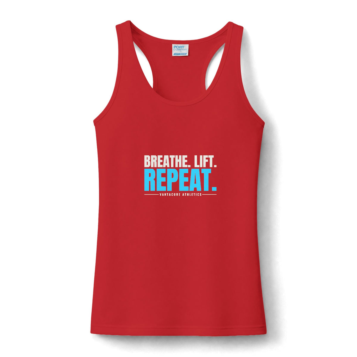 Breathe. Lift. Repeat. | Women's Performance Racerback Tank