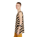 Cinnamon Zebra Men's Athletic Tank