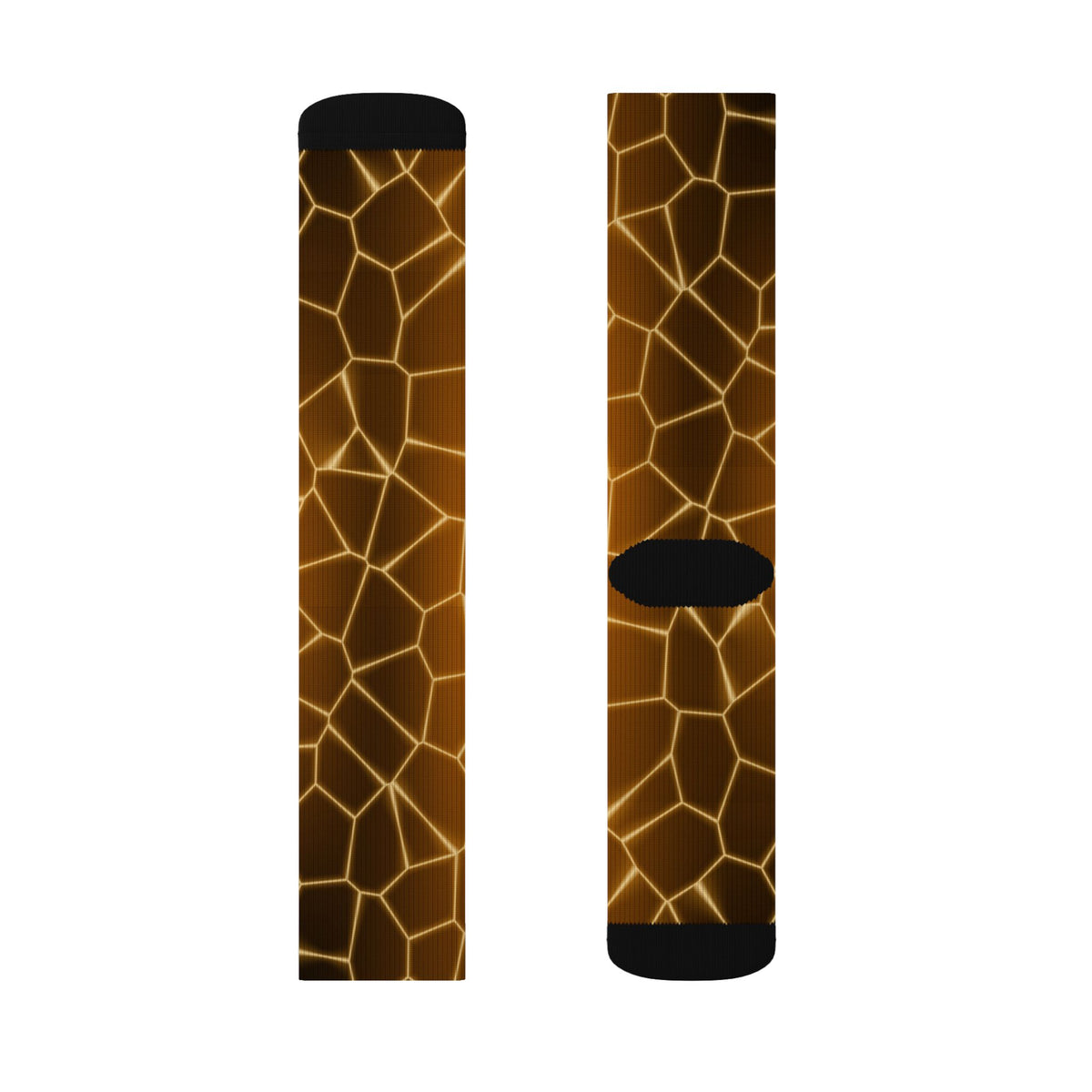 Amber Rift Athletic Crew Socks