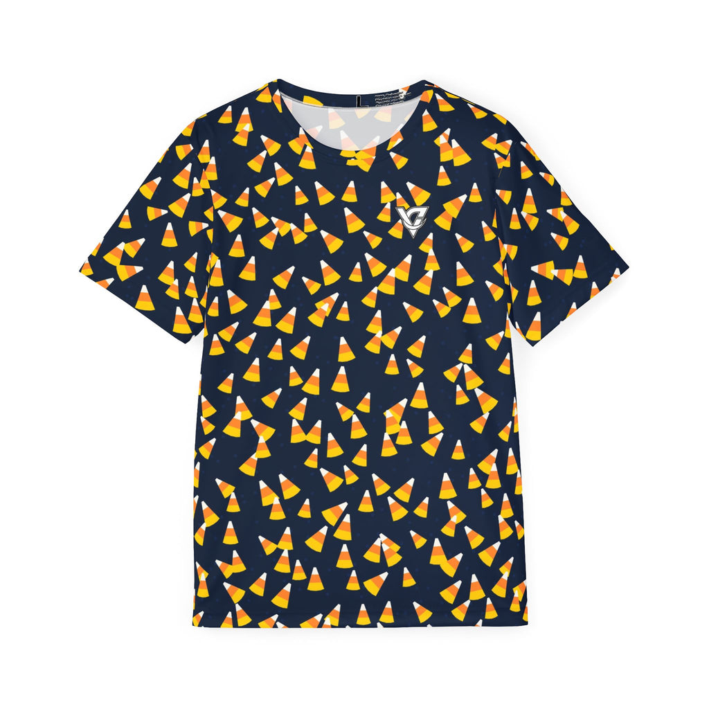 Halloween Ghostly Night Candy Corn Toss Multipurpose Athletic Shirt