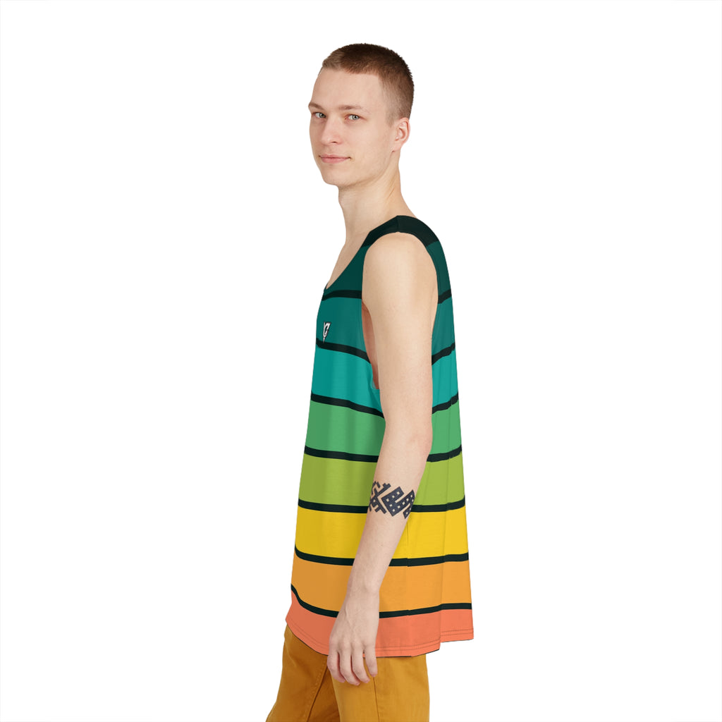 Tropic Horizon Men's Athletic Tank