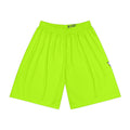 Men's Volt Green Essential Athletic Sports Shorts