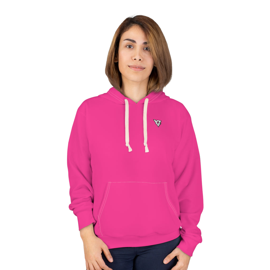 Hot Pink Essential Women's Pullover Hoodie