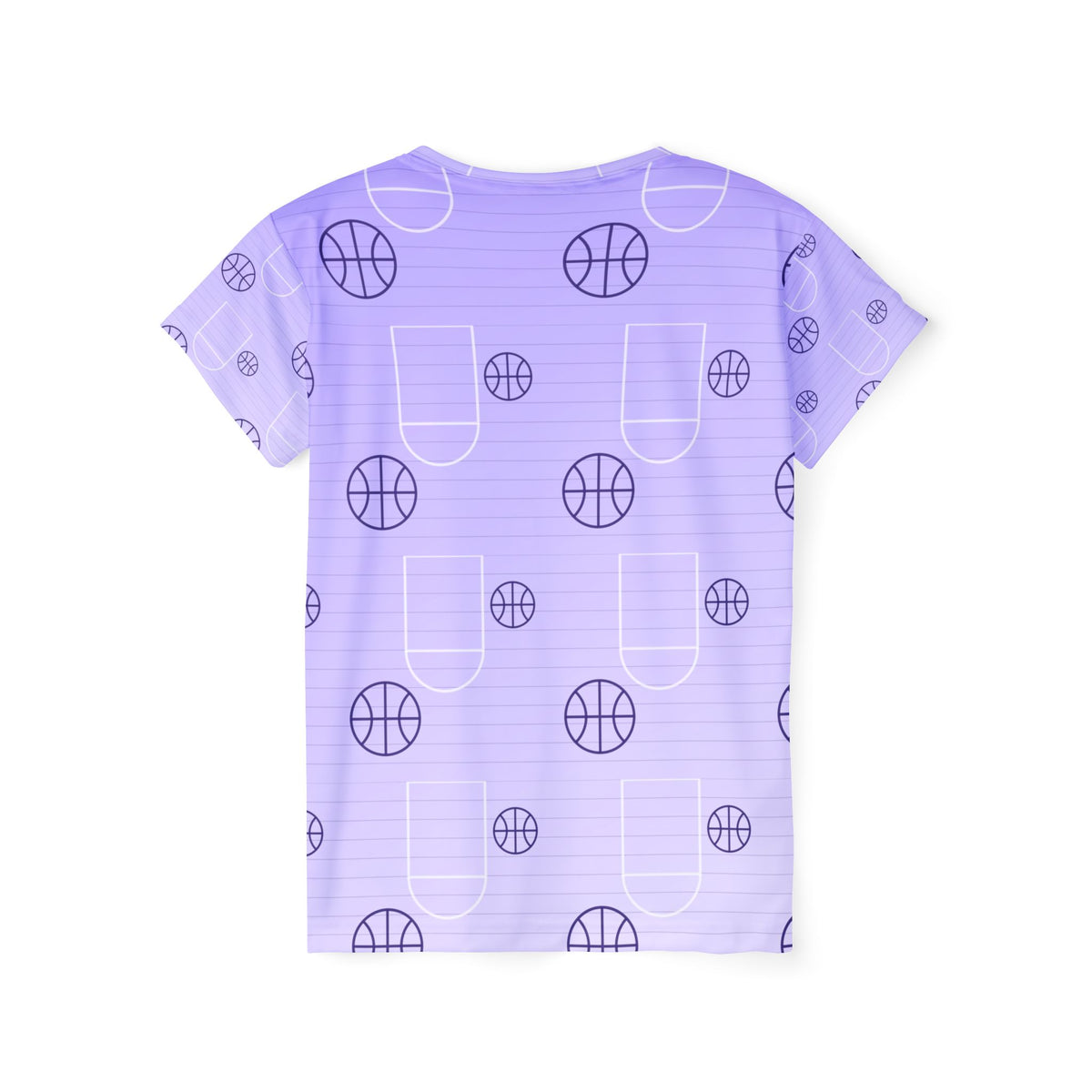 Basketball Lavender Mist Court Seam Women's Sports Jersey