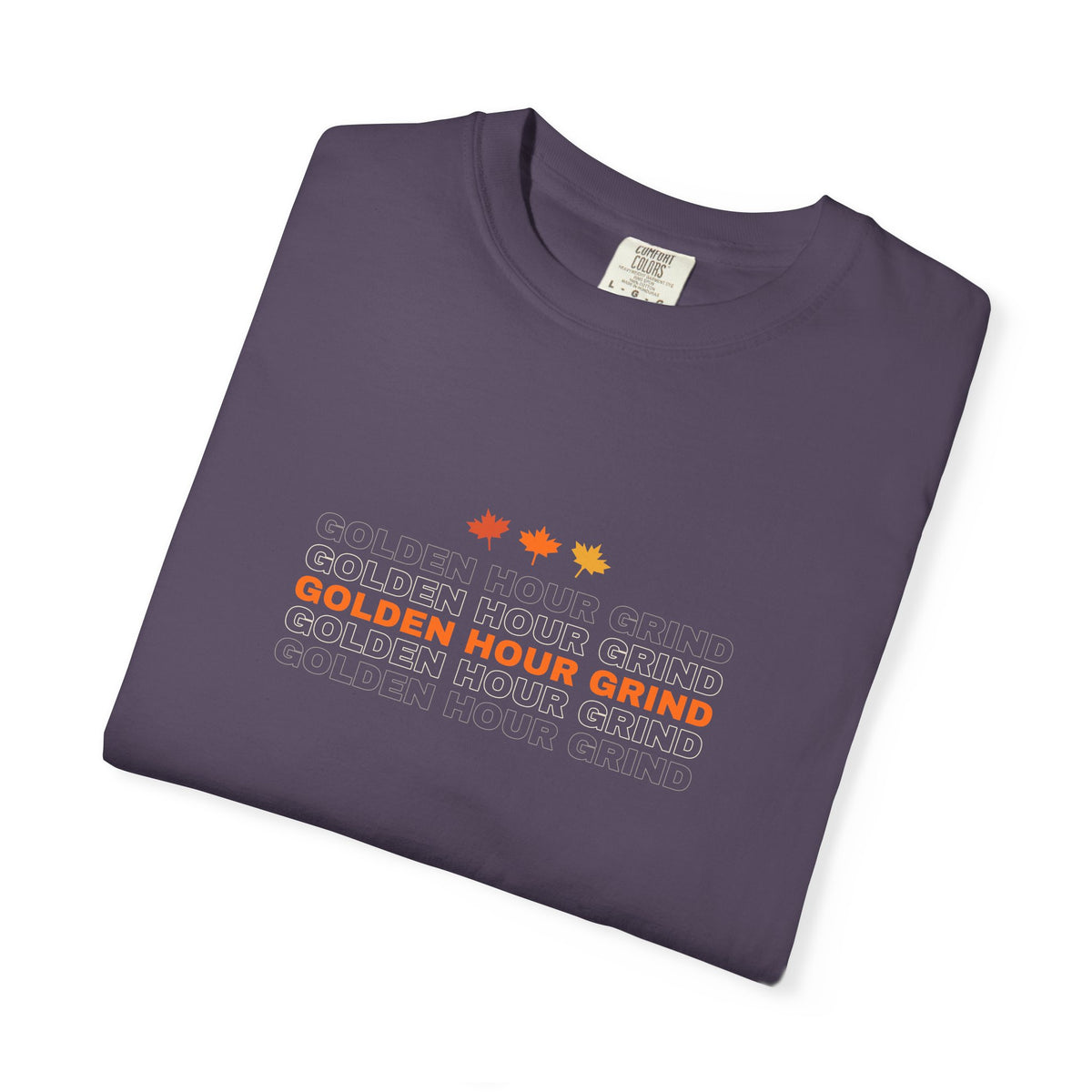 Golden Hour Grind Women's Garment-Dyed Graphic Tee