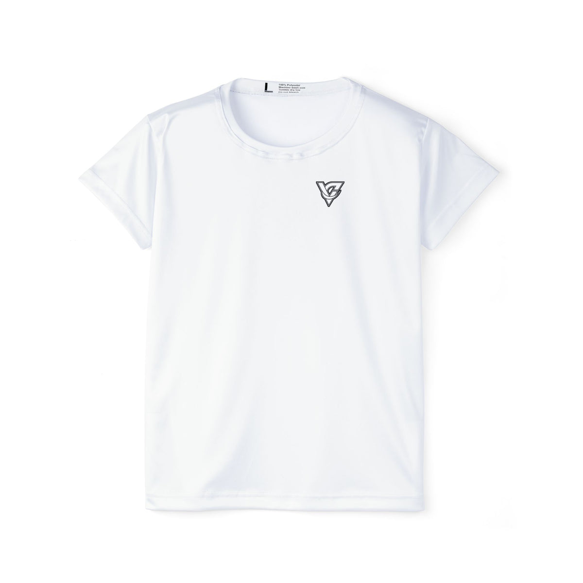Vantacore Solid White Women's Sports Jersey