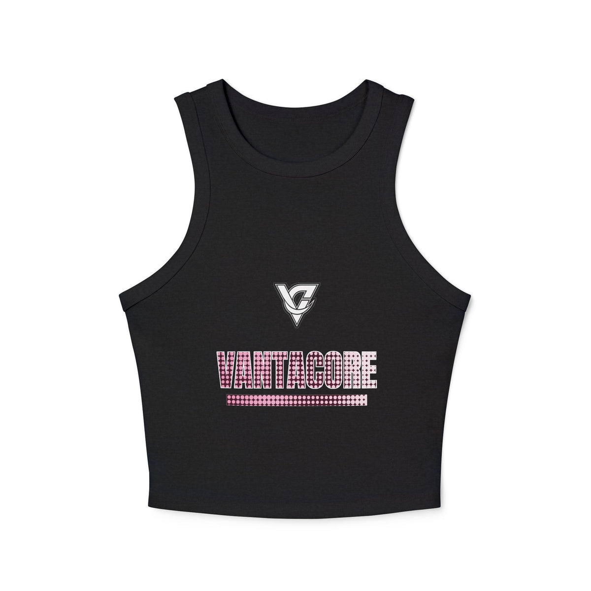 Rose Halftone Women's Racerback Tank