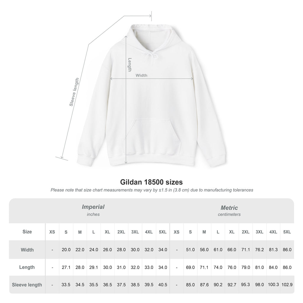 Built Under the Bar | Heavy Hooded Sweatshirt