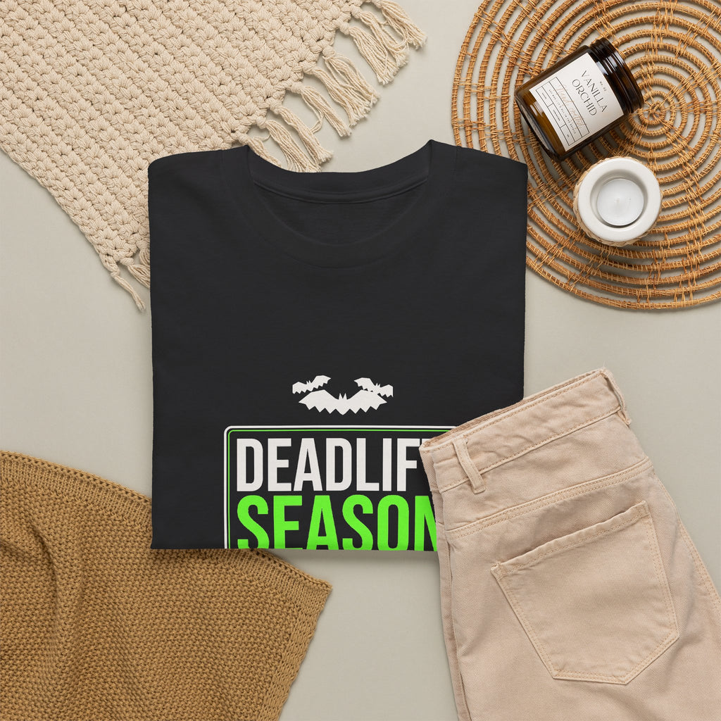 Deadlift Season | Men's Halloween Graphic Gym T-Shirt