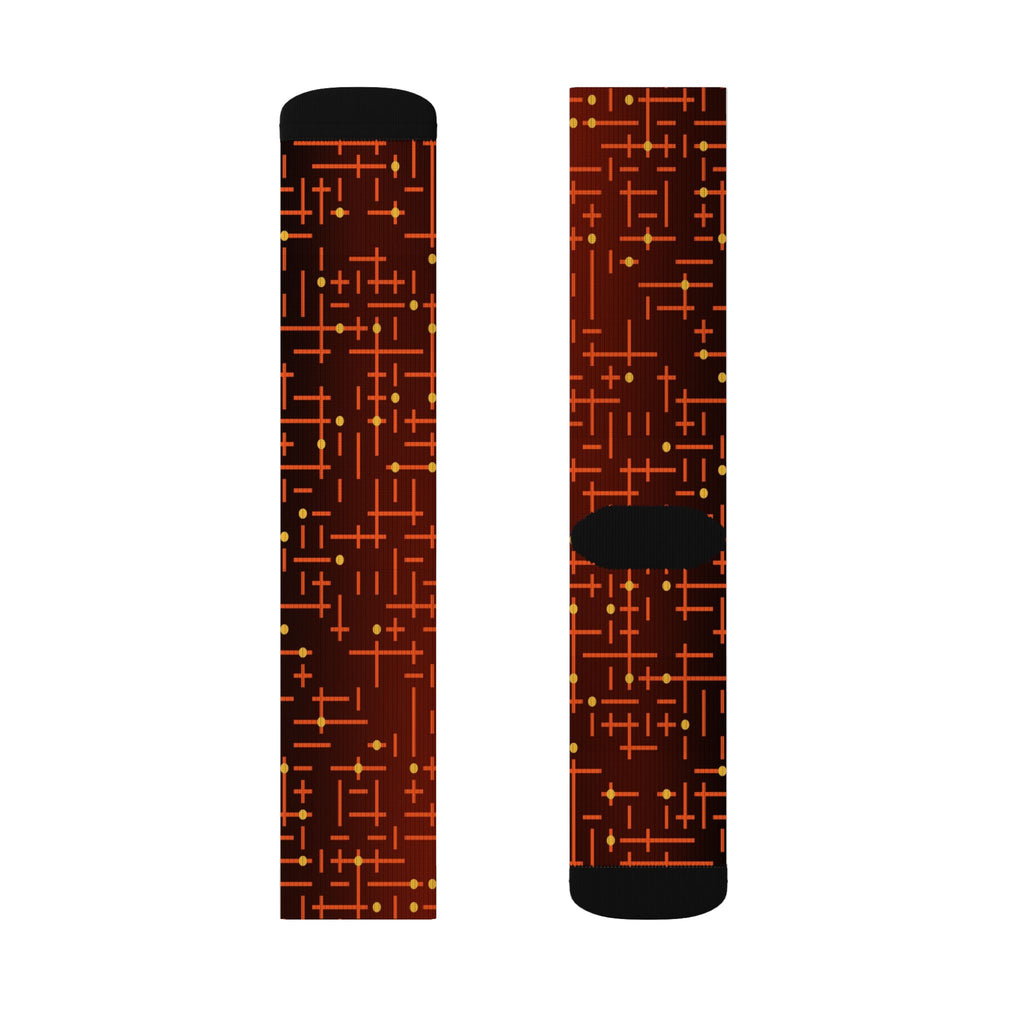 Ember Circuit Athletic Crew Socks