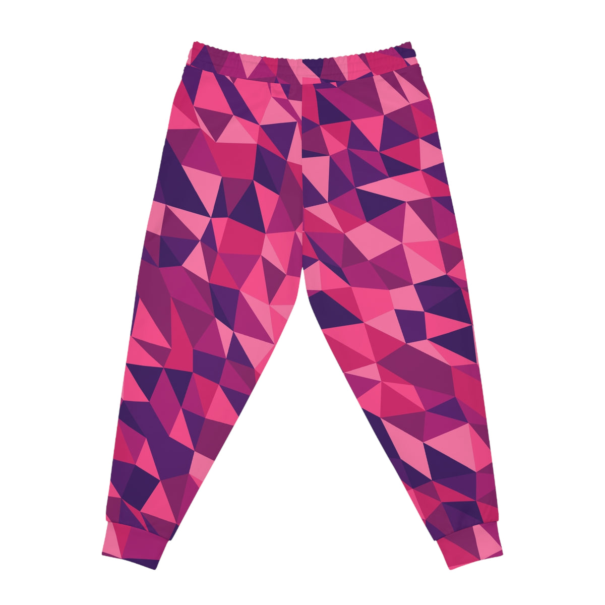 Women's Berry Mosaic Joggers – Colorful All-Over Print Athletic Jogger Pants