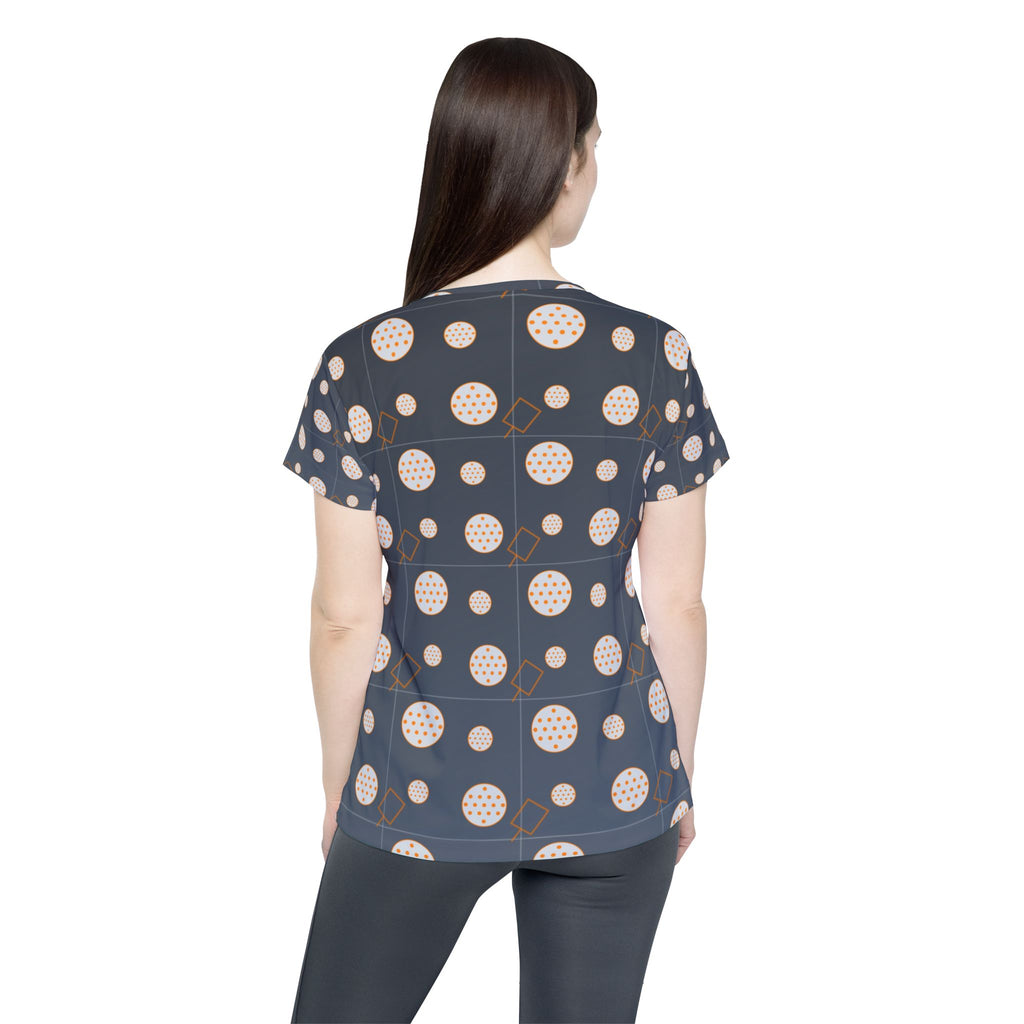 Pickleball Slate Storm Dink Dot Women's Sports Jersey