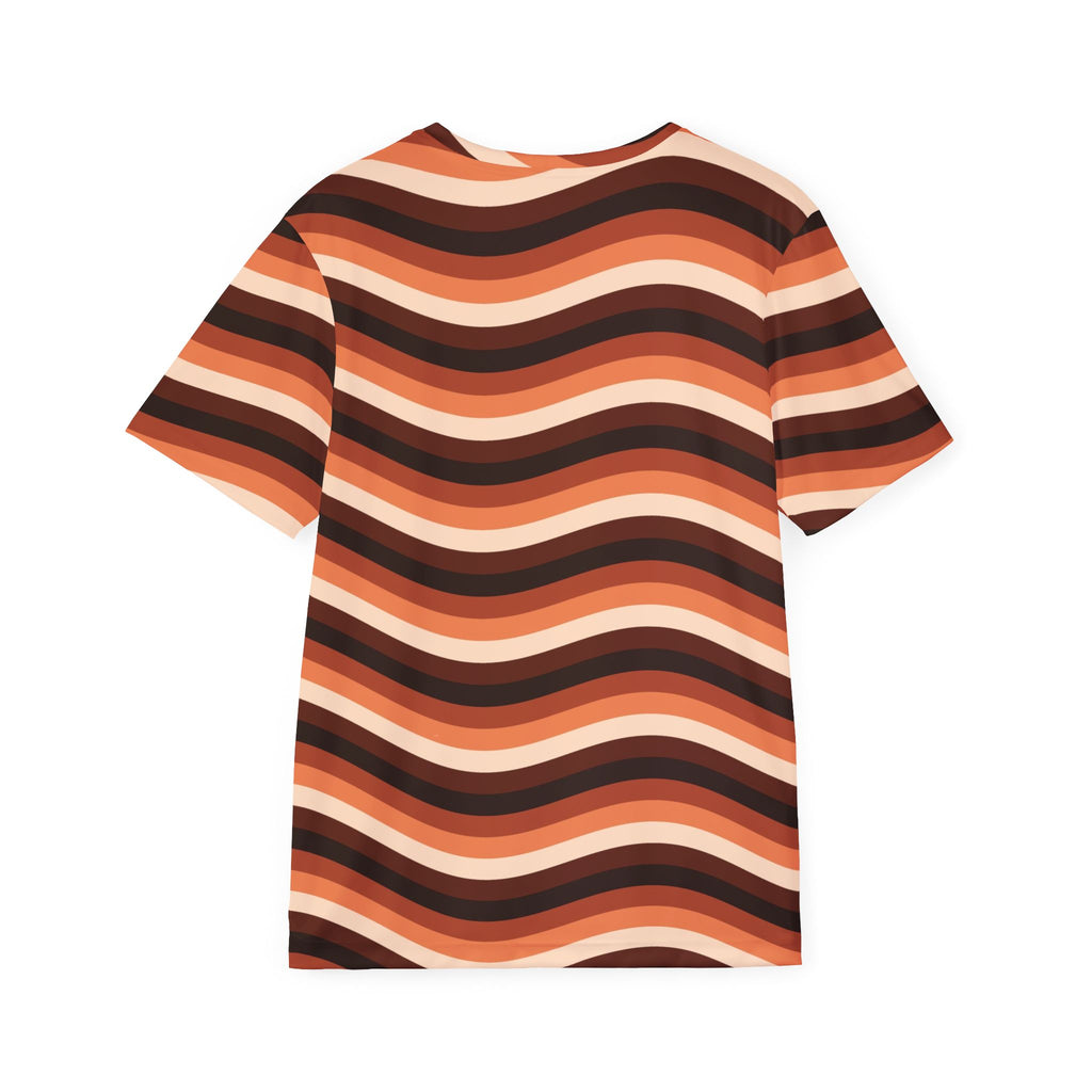 Terracotta Wave Multipurpose Athletic Shirt