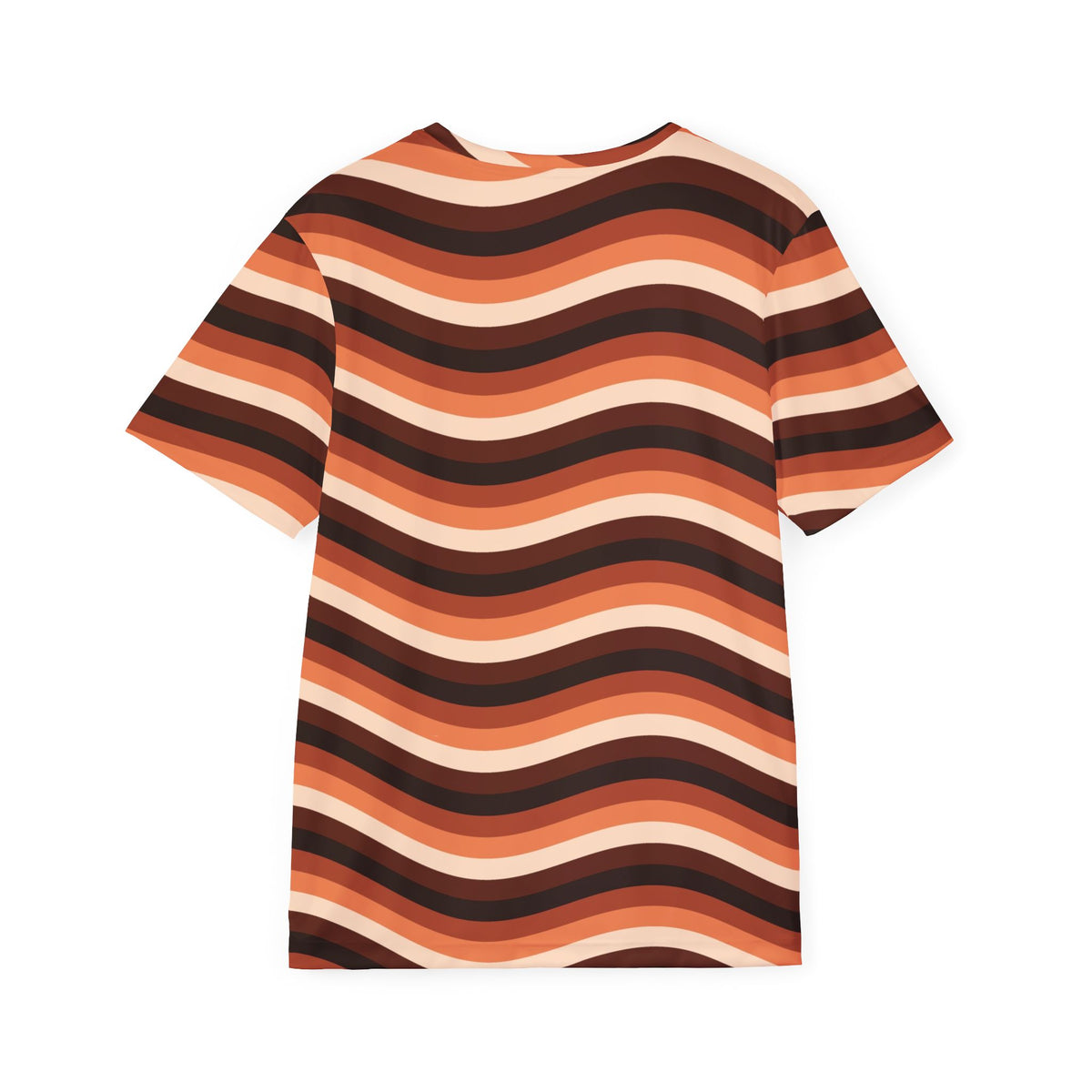 Terracotta Wave Multipurpose Athletic Shirt