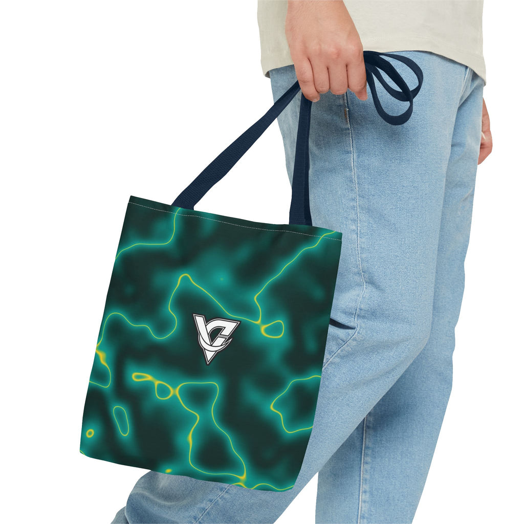 Tropic Marble Tote Bag — All-Over Print Gym & Everyday Tote