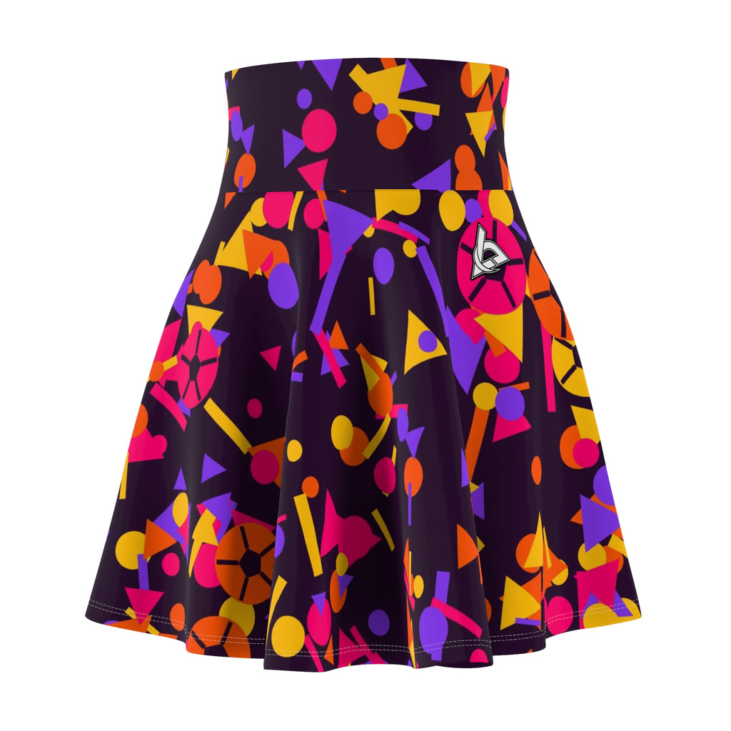 Soccer Berry Blast Confetti Pop Women's Athletic Skater Skirt