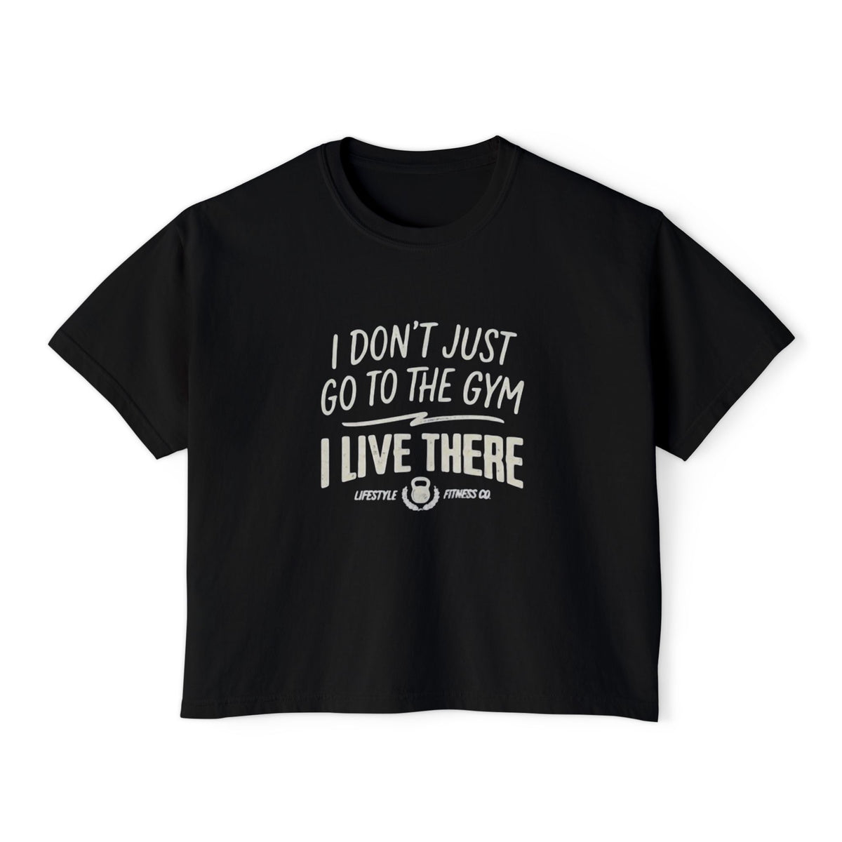 Gym Lover Women's Boxy Tee by Vantacore Athletics, view 3