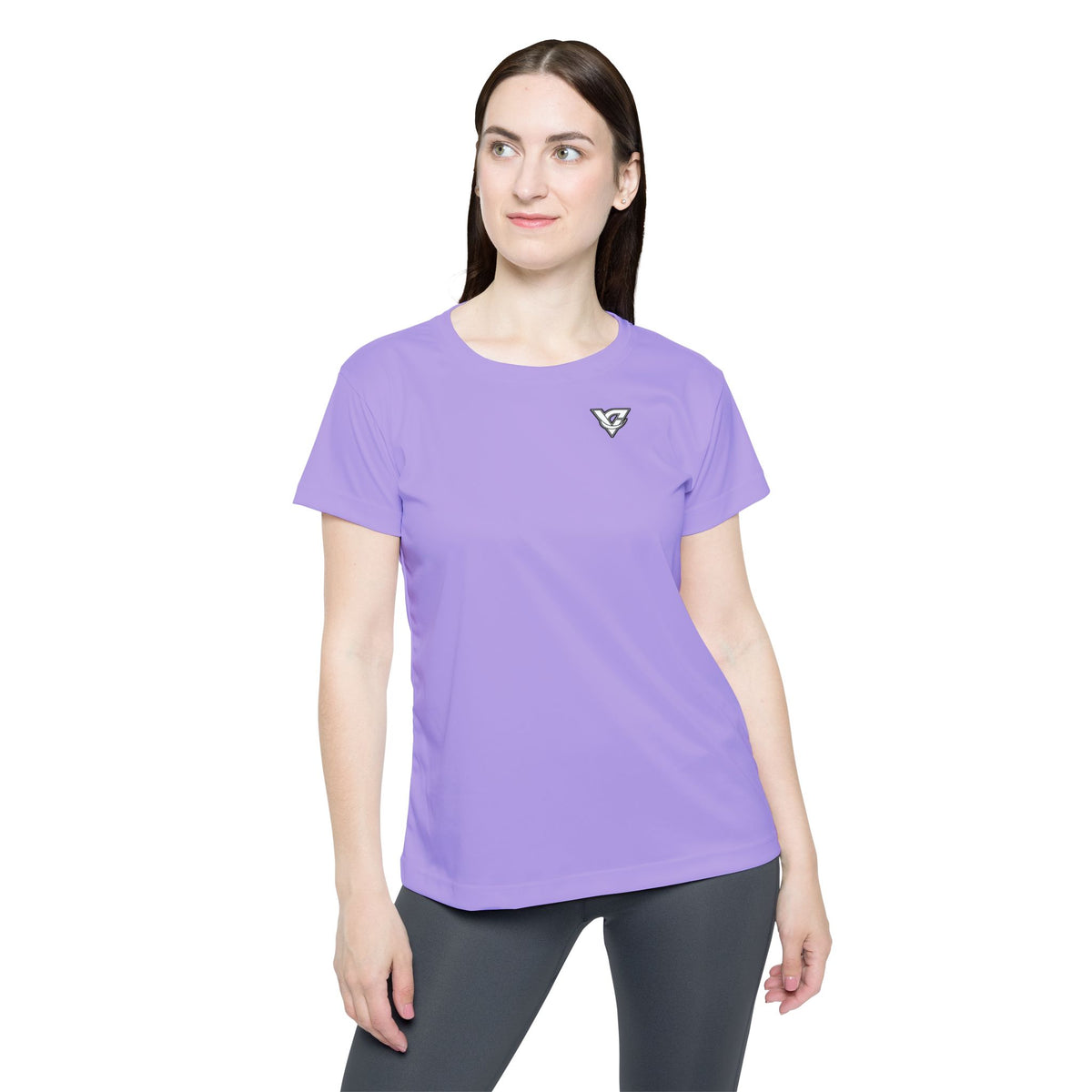Vantacore Solid Lavender Women's Sports Jersey