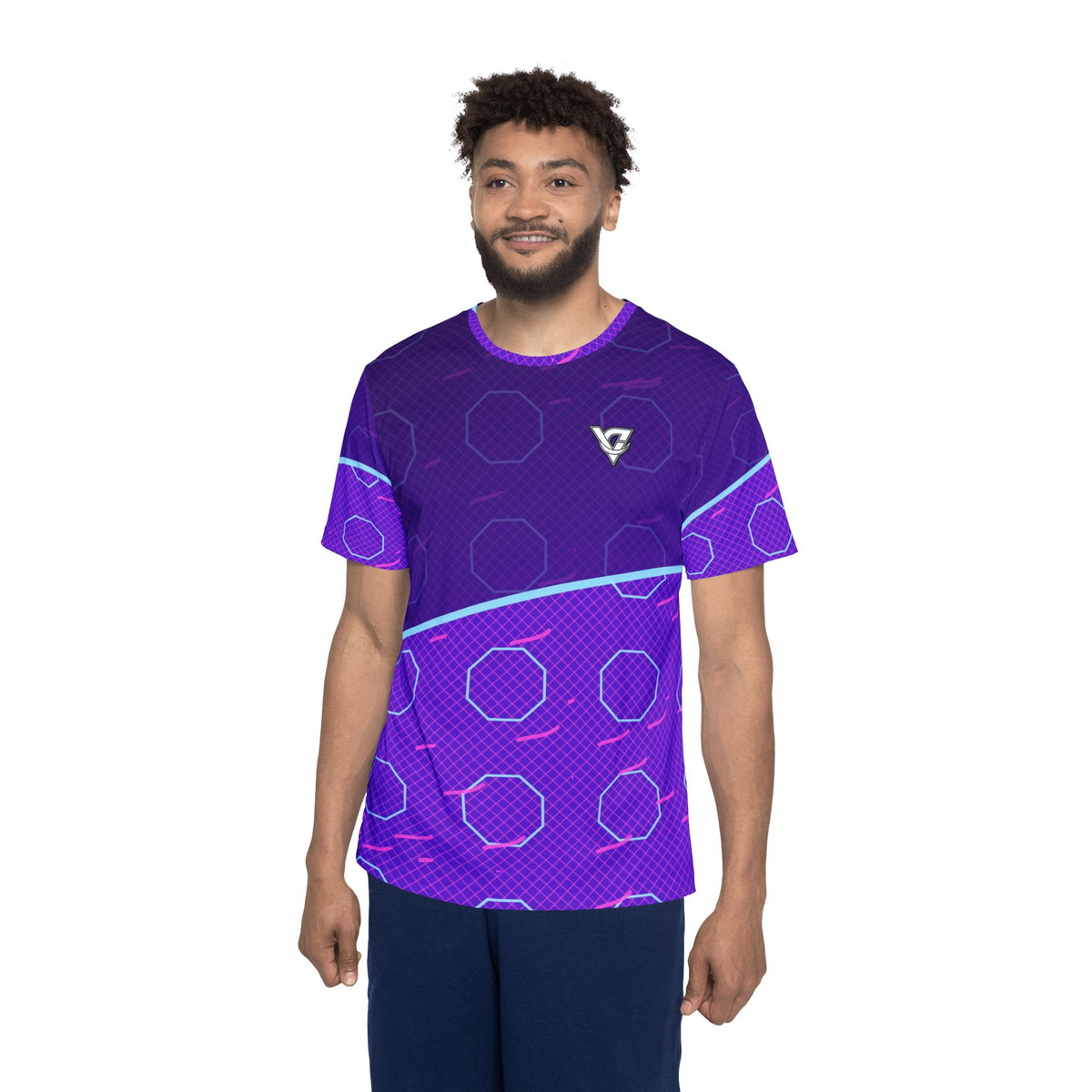Combat Sports Ultra Violet Cage Mesh Men's Sports Jersey