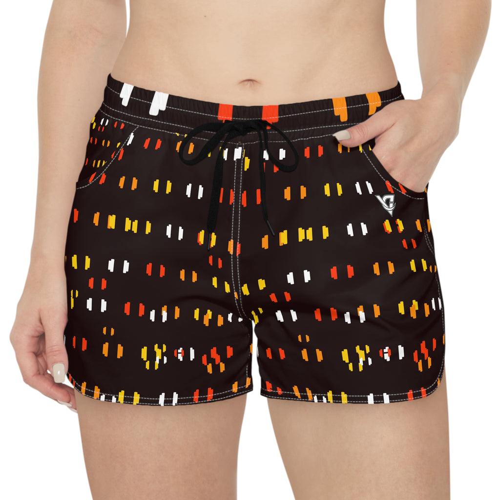 Training & Gym Solar Flare Icon Storm Women's Athletic Shorts with Pockets