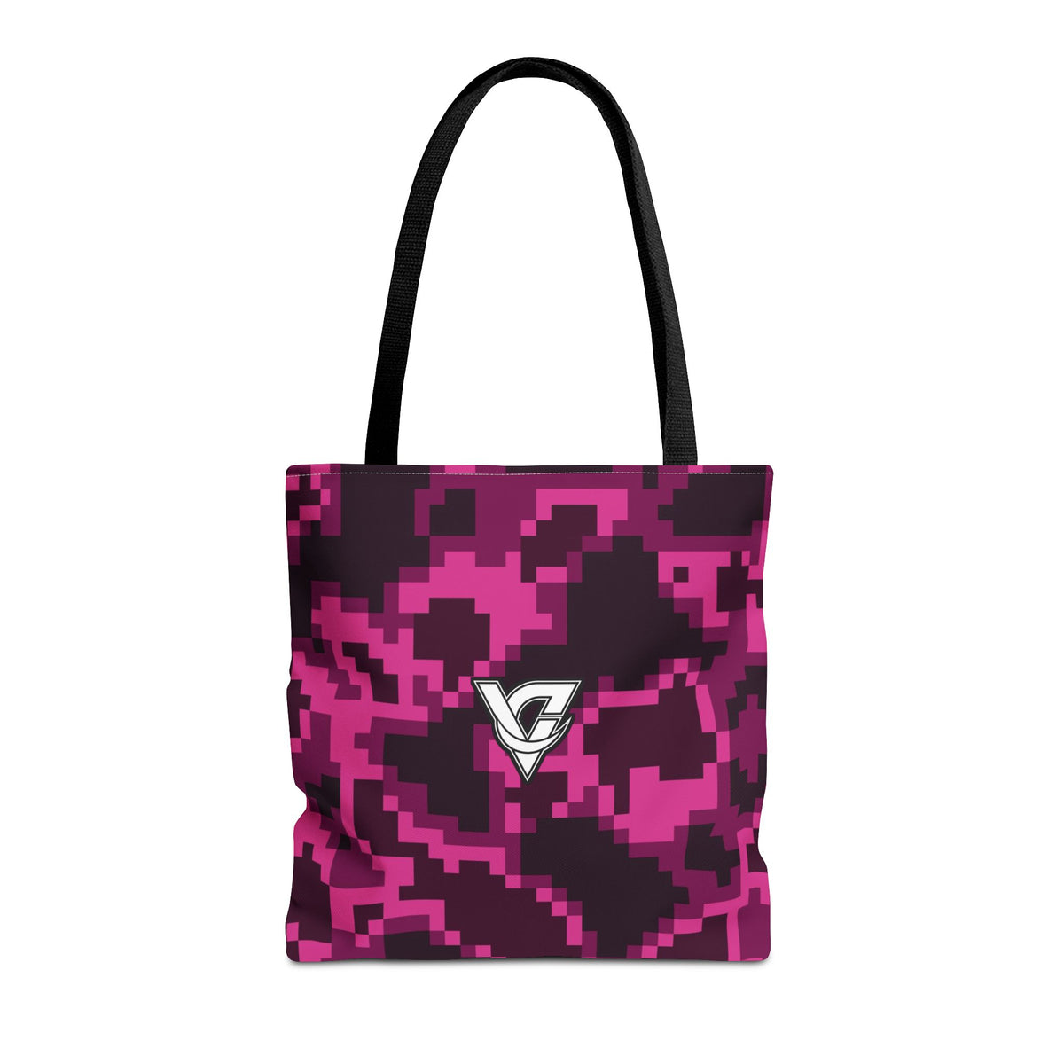 Berry Digital Camo Tote Bag — All-Over Print Gym & Everyday Tote