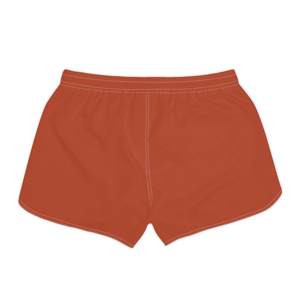 Women's Multipurpose Athletic Shorts with Pockets | Rust Essential