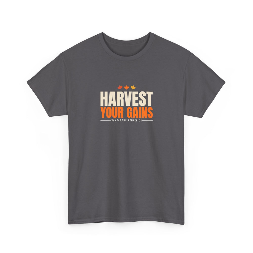 Harvest Your Gains | Men's Graphic Gym T-Shirt