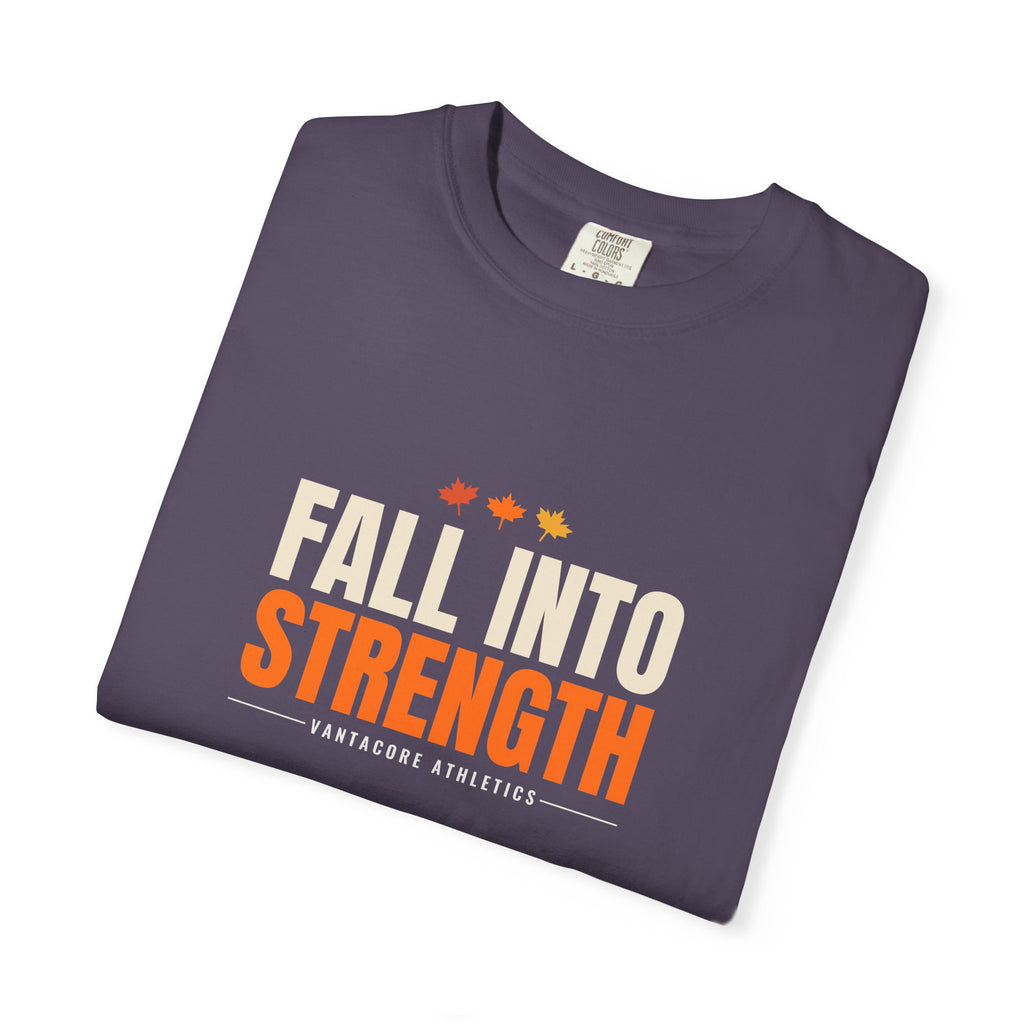 Fall Into Strength | Women's Garment-Dyed Graphic Tee
