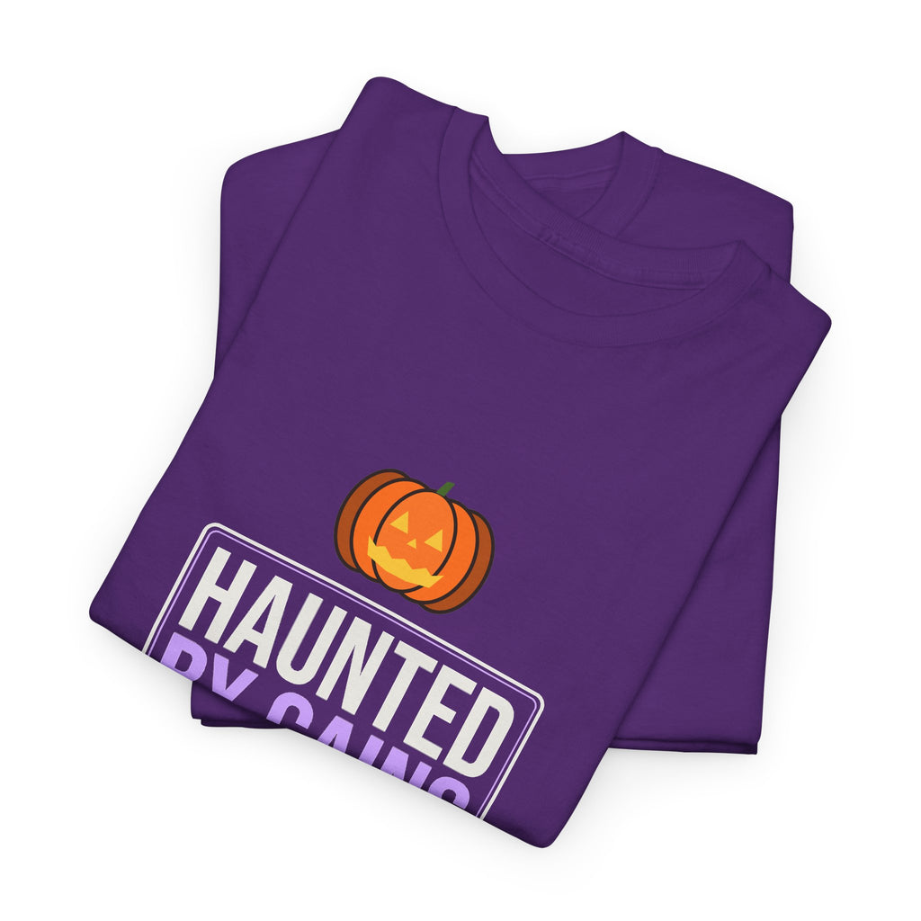 Haunted By Gains | Men's Halloween Graphic Gym T-Shirt