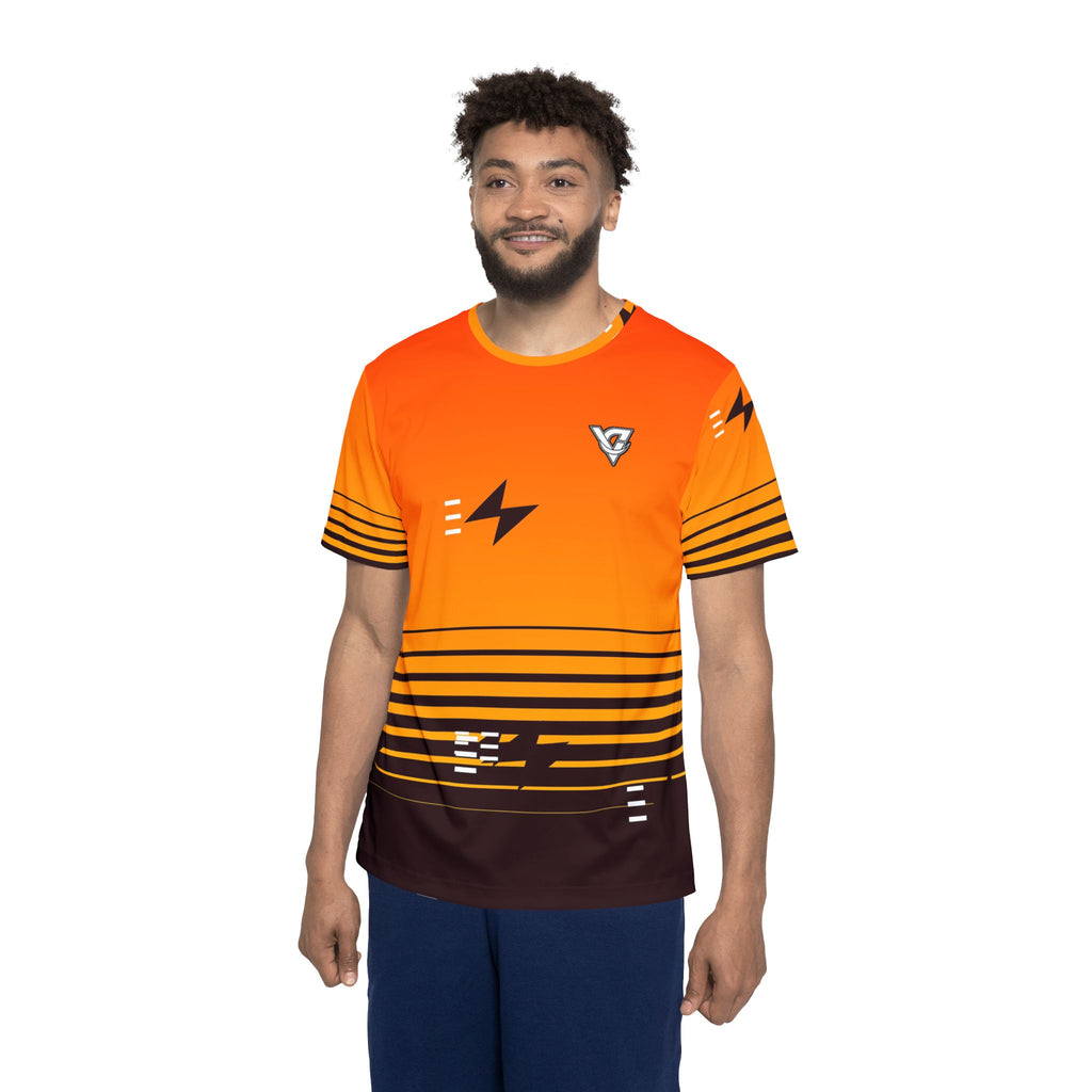 Running Solar Flare Horizon Fade Men's Sports Jersey