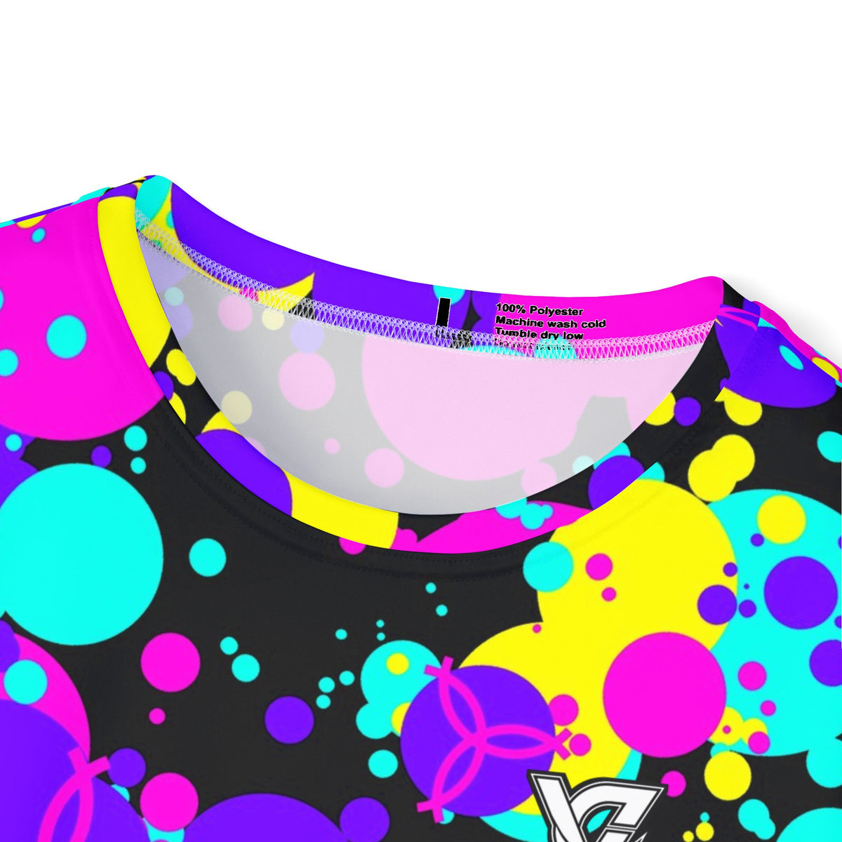 Volleyball Midnight Neon Splash Zone Men's Sports Jersey