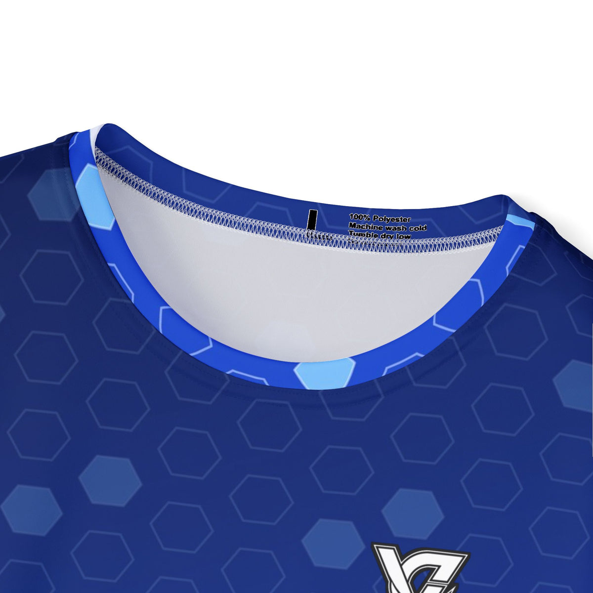 Soccer Royal Ice Hex Pitch Men's Sports Jersey