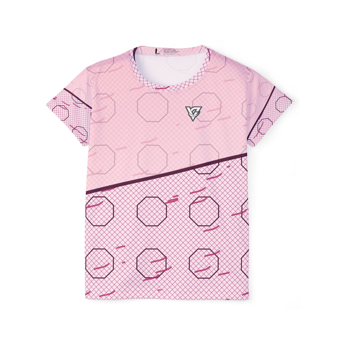 Combat Sports Blush Rose Cage Mesh Women's Sports Jersey