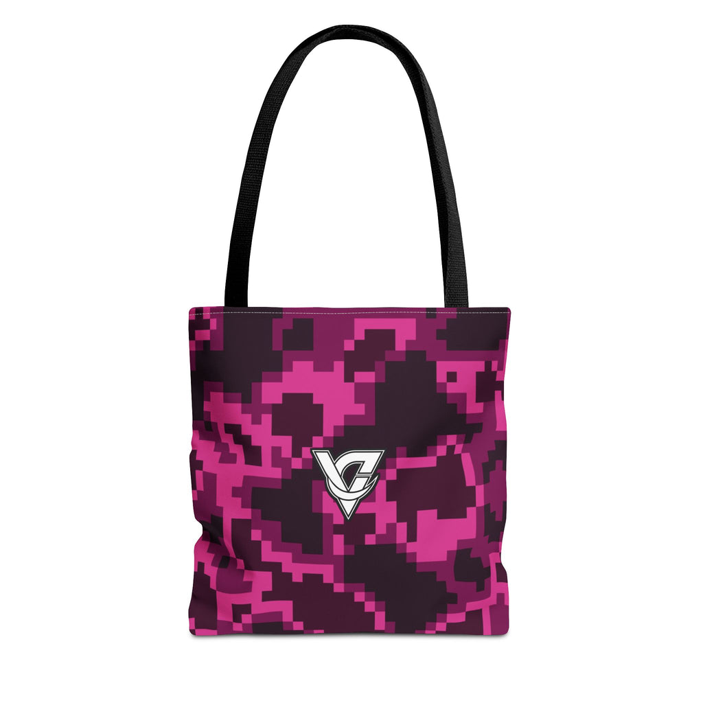 Berry Digital Camo Tote Bag — All-Over Print Gym & Everyday Tote