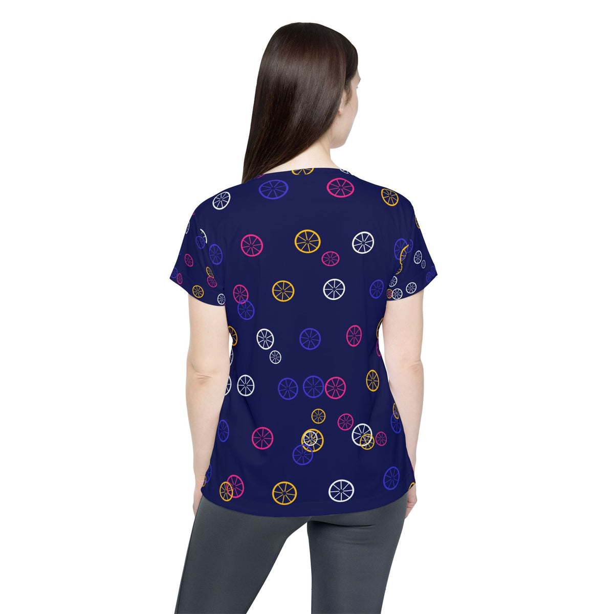 Cycling Royal Flame Icon Storm Women's Sports Jersey