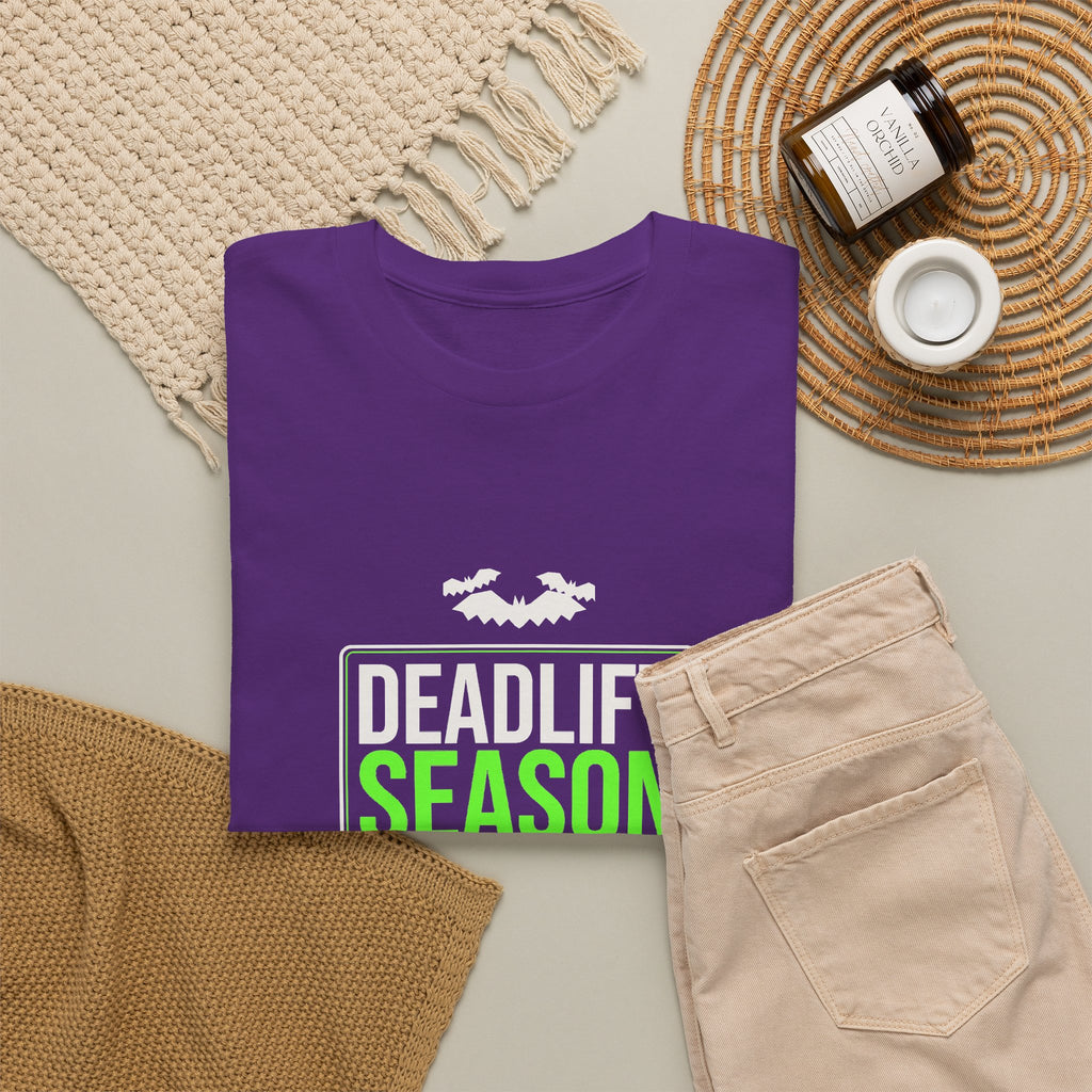 Deadlift Season | Men's Halloween Graphic Gym T-Shirt