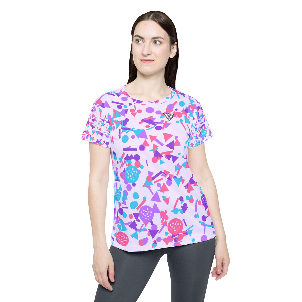 Golf Lilac Wave Confetti Pop Women's Sports Jersey