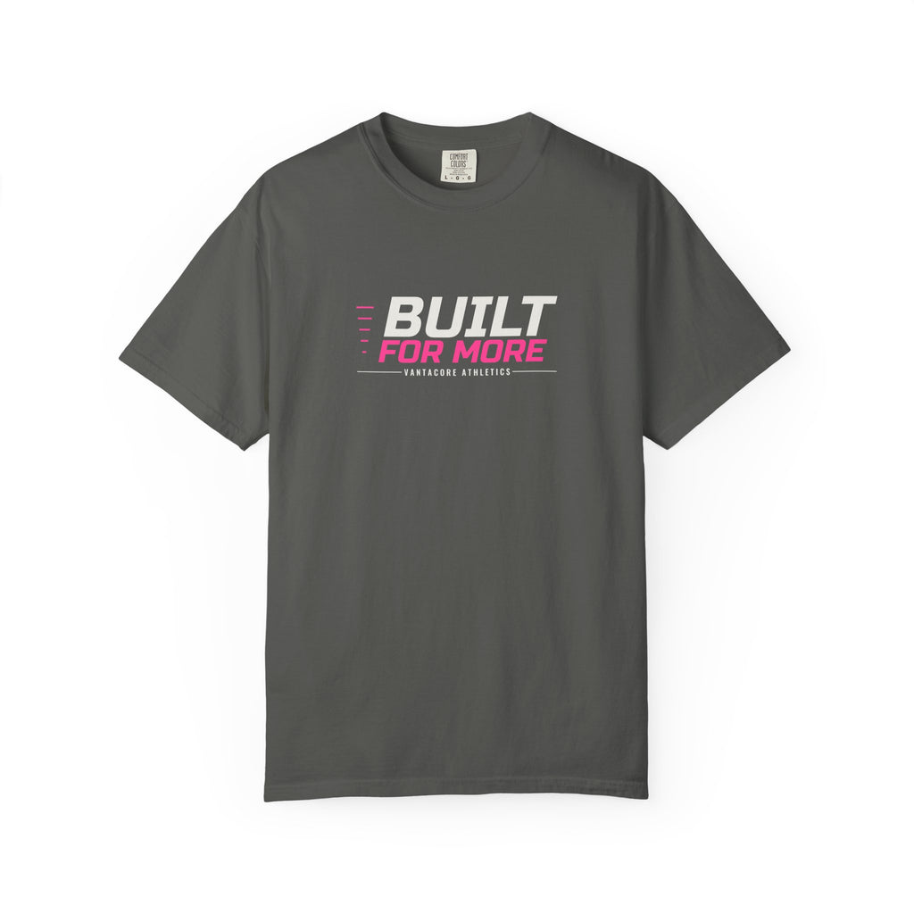 Built For More | Women's Garment-Dyed Graphic Tee