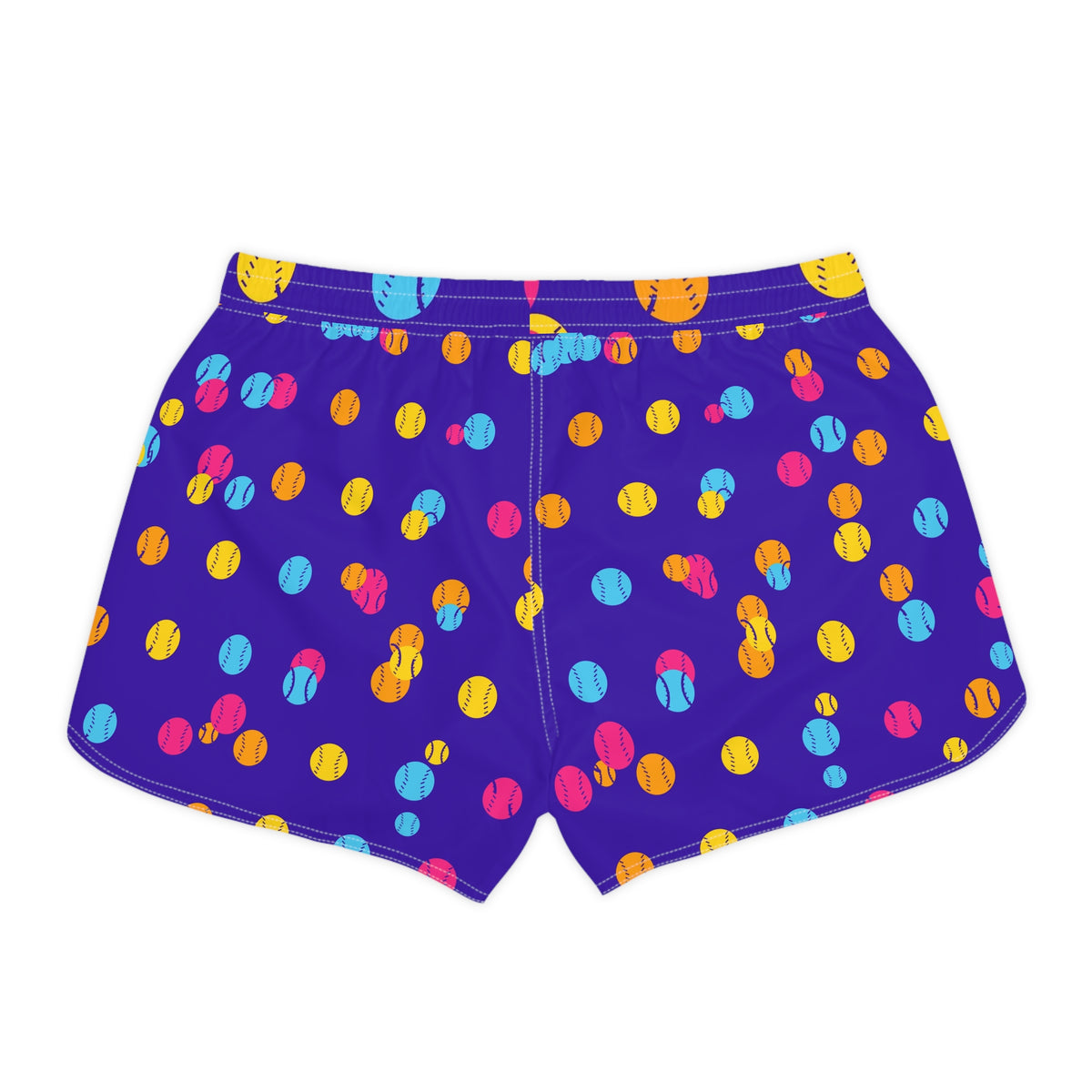 Baseball & Softball Sunrise Punch Icon Storm Women's Athletic Shorts with Pockets