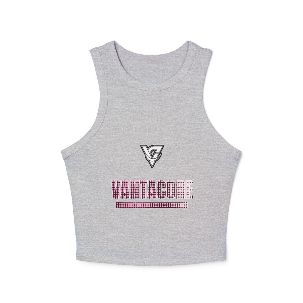 Rose Halftone Women's Racerback Tank